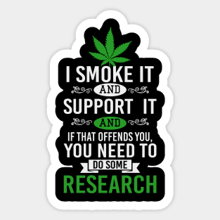 legalize weed Sticker